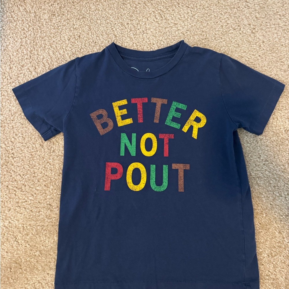 Peek Size Medium 6/7 Better Not Pout Tee